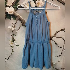 Mudd Sky Blue Casual Kids Romper